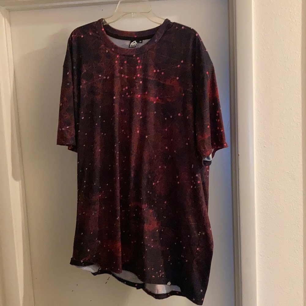 All over print into the am shirt